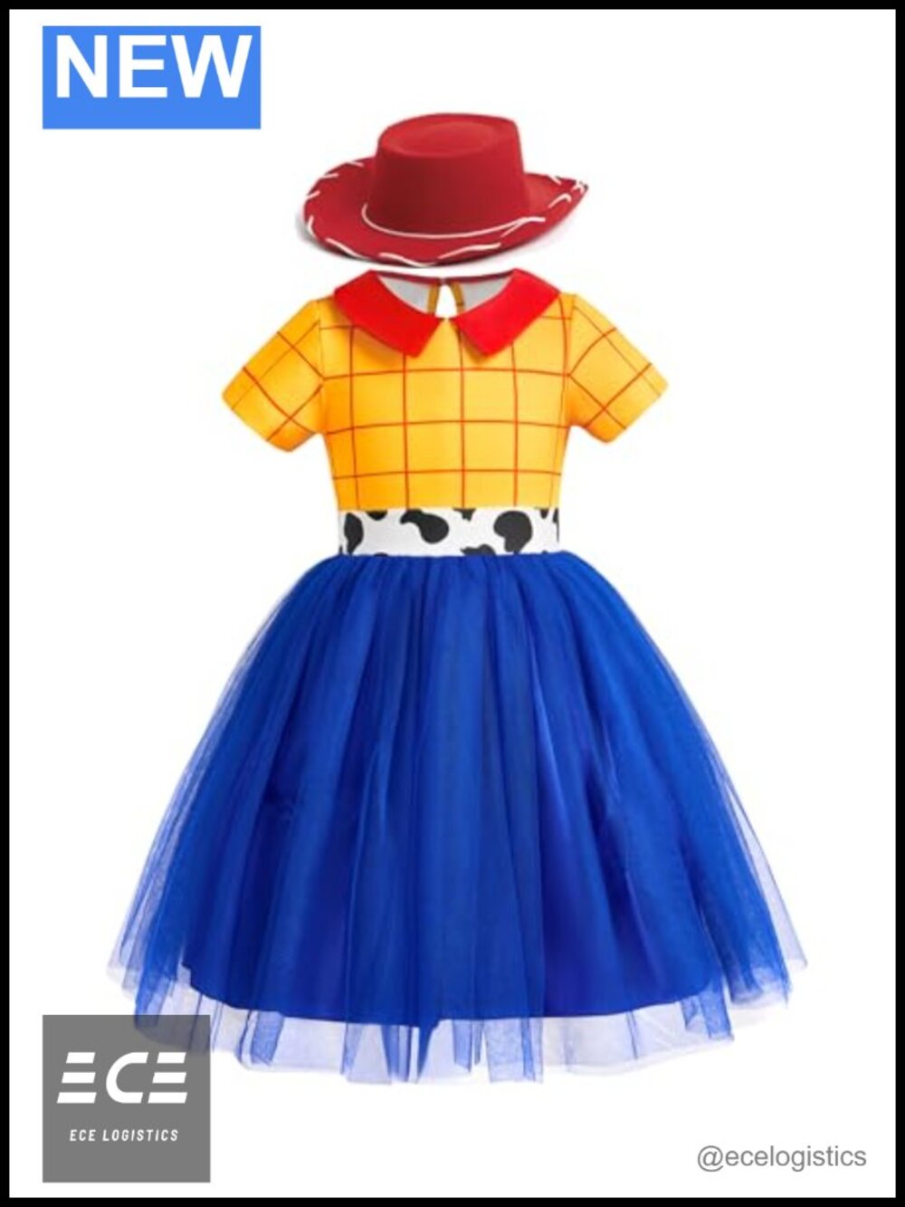 Girls Princess Costume Dress Cosplay Halloween Party Outfit with Accessories